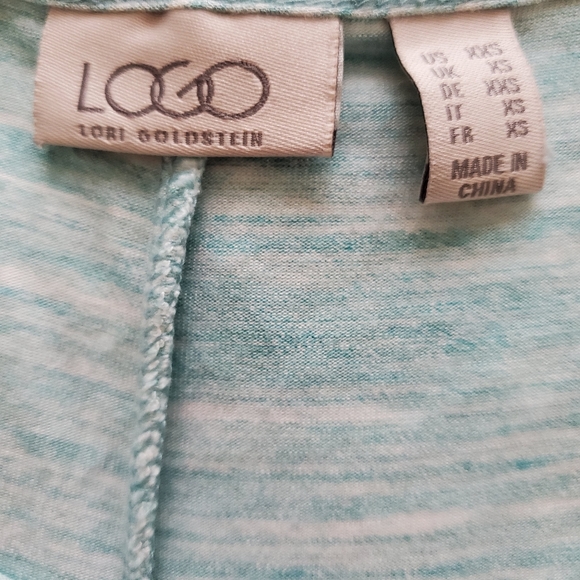 LOGO Lori Goldstein space-dyed swing tank top - Picture 7 of 8